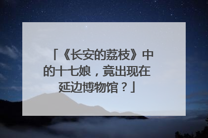 《长安的荔枝》中的十七娘，竟出现在延边博物馆？