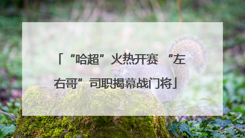 “哈超”火热开赛 “左右哥”司职揭幕战门将