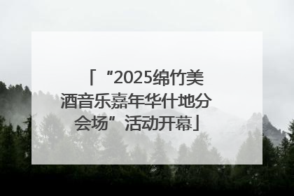 “2025绵竹美酒音乐嘉年华什地分会场”活动开幕