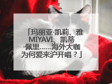 玛丽亚·凯莉、雅MIYAVI、凯蒂·佩里……海外大咖为何爱来沪开唱？