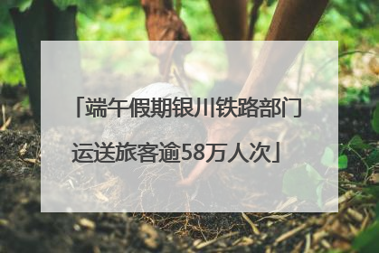 端午假期银川铁路部门运送旅客逾58万人次