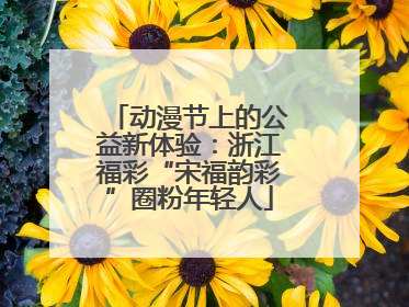动漫节上的公益新体验：浙江福彩“宋福韵彩”圈粉年轻人