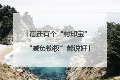 宿迁有个“村印宝” “减负锁权”都说好
