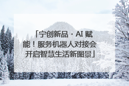 宁创新品・AI 赋能！服务机器人对接会开启智慧生活新图景