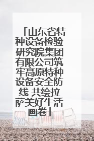 山东省特种设备检验研究院集团有限公司筑牢高原特种设备安全防线 共绘拉萨美好生活画卷