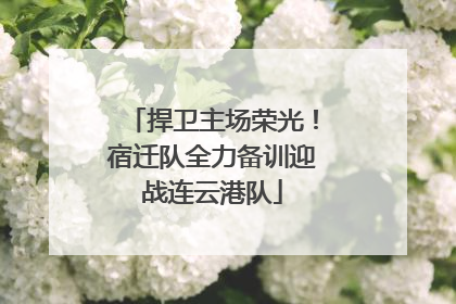 捍卫主场荣光！宿迁队全力备训迎战连云港队