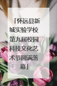 怀远县新城实验学校第九届校园科技文化艺术节圆满落幕