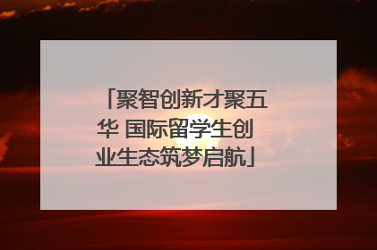 聚智创新才聚五华 国际留学生创业生态筑梦启航