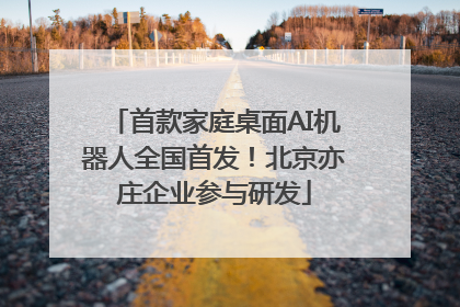 首款家庭桌面AI机器人全国首发！北京亦庄企业参与研发