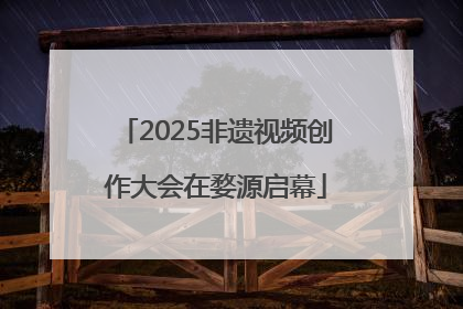 2025非遗视频创作大会在婺源启幕