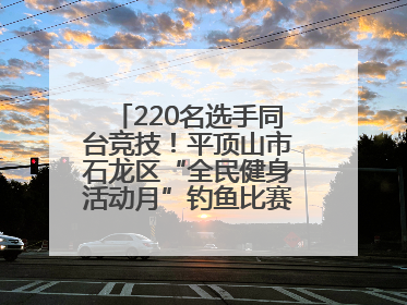 220名选手同台竞技！平顶山市石龙区“全民健身活动月”钓鱼比赛完美收竿