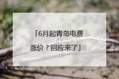 6月起青岛电费涨价？回应来了